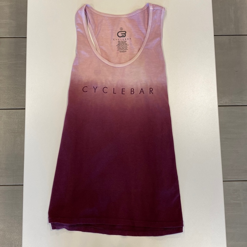 Cyclebar Ombre Flare Loose Tank